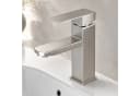 Ledklang Waschtischarmatur Edelstahl Silber Schwarz Hochdruck Mischbatterie Bild 2