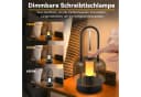 Nettlife LED Nachttischlampe Kabellos Schwarz Touch Dimmbar USB-C Bild 1
