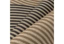 PURECOZY Teppich Jute Mikrofaser Braun Schwarz Rutschfest Bild 4