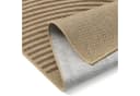 PURECOZY Teppich Jute Mikrofaser Braun Schwarz Rutschfest Bild 5
