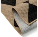 PURECOZY Teppich Braunschwarz Modern Rutschfest Bild 5