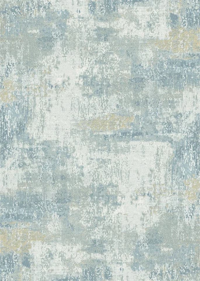 PURECOZY Teppich Blau Modern Abstrakt Kurzflor - Bild 5