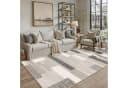 PURECOZY Teppich Kurzflor Beige/Grau Modern Bild 2