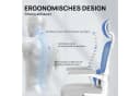Gywowken Bürostuhl Ergonomisch mit Verstellbarer Kopfstütze Grau Bild 1