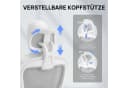 Gywowken Bürostuhl Ergonomisch mit Verstellbarer Kopfstütze Grau Bild 3