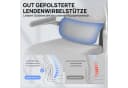 Gywowken Bürostuhl Ergonomisch mit Verstellbarer Kopfstütze Grau Bild 4