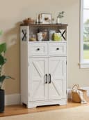 FiveWillowise Sideboard mit 2 Schubladen und offenem Regal Bild 2