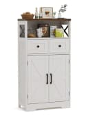 FiveWillowise Sideboard mit 2 Schubladen und offenem Regal Bild 3