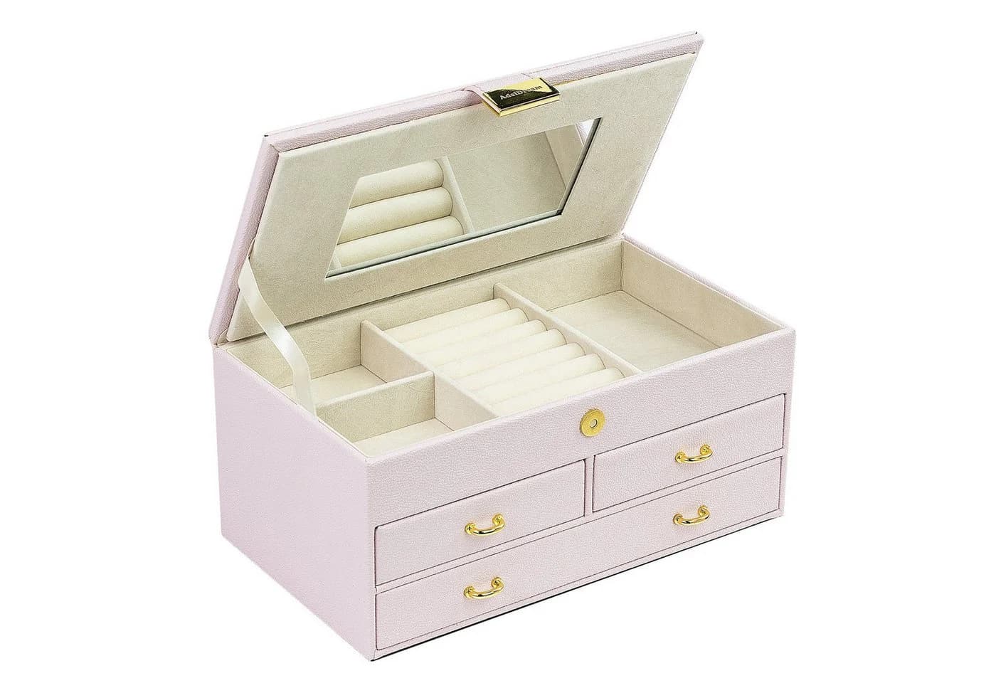 AdelDream Schmuckkasten YY-J11 Rosa - Bild 2