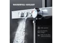 Rainsworth Duschsystem mit Thermostat und Glasablage Chrom Bild 3