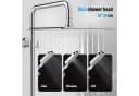 Rainsworth Duschsystem 3 Funktionen Regendusche Handbrause Chrom Bild 3