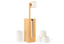 Rainsworth Toilettenpapierhalter Stehend Bambus mit WC-Bürste Bild 2