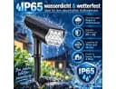 AIBISTAR Solar-Bodenstrahler 4er Set, 1200 mAh, IP65, verstellbar, Weiß Bild 4