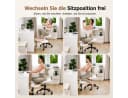 Patbrela Bürostuhl Kniesitz Weiß 360° drehbar Bild 5