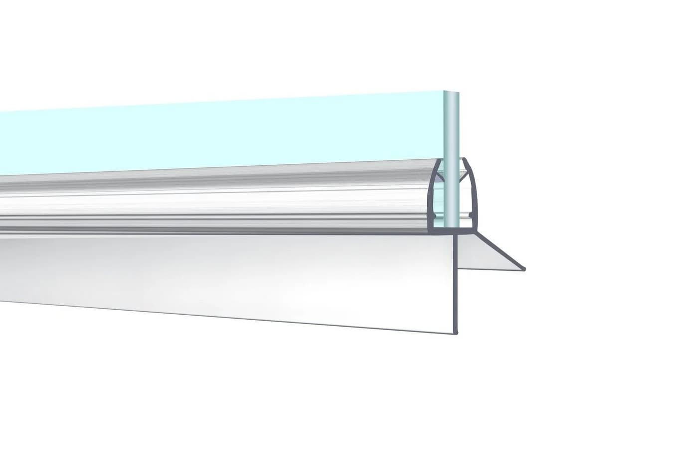 IMPTS Duschtür Dichtung Wasserabweisend 5mm/6mm PVC - Bild 4