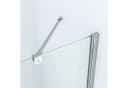AQUABATOS Eckdusche mit Drehtür und Seitenwand, ESG Glas, Hebe-Senk-Funktion Bild 5