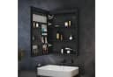 SONNI Badezimmerspiegelschrank 60x38cm mit LED-Beleuchtung & Entnebelung Bild 1