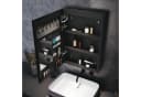 SONNI Badezimmerspiegelschrank 60x38cm mit LED-Beleuchtung & Entnebelung Bild 3