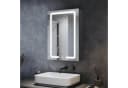 SONNI Badezimmerspiegelschrank 60x38cm mit LED-Beleuchtung & Entnebelung Bild 2