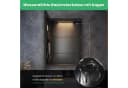SONNI Badezimmerspiegelschrank 60x38cm mit LED-Beleuchtung & Entnebelung Bild 5