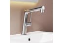 SONNI Waschtischarmatur mit Ausziehfunktion & Oberwasser-Munddusche Bild 2