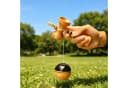 Kityhome Kendama aus Buchenholz - Japanisches Geschicklichkeitsspiel Bild 1