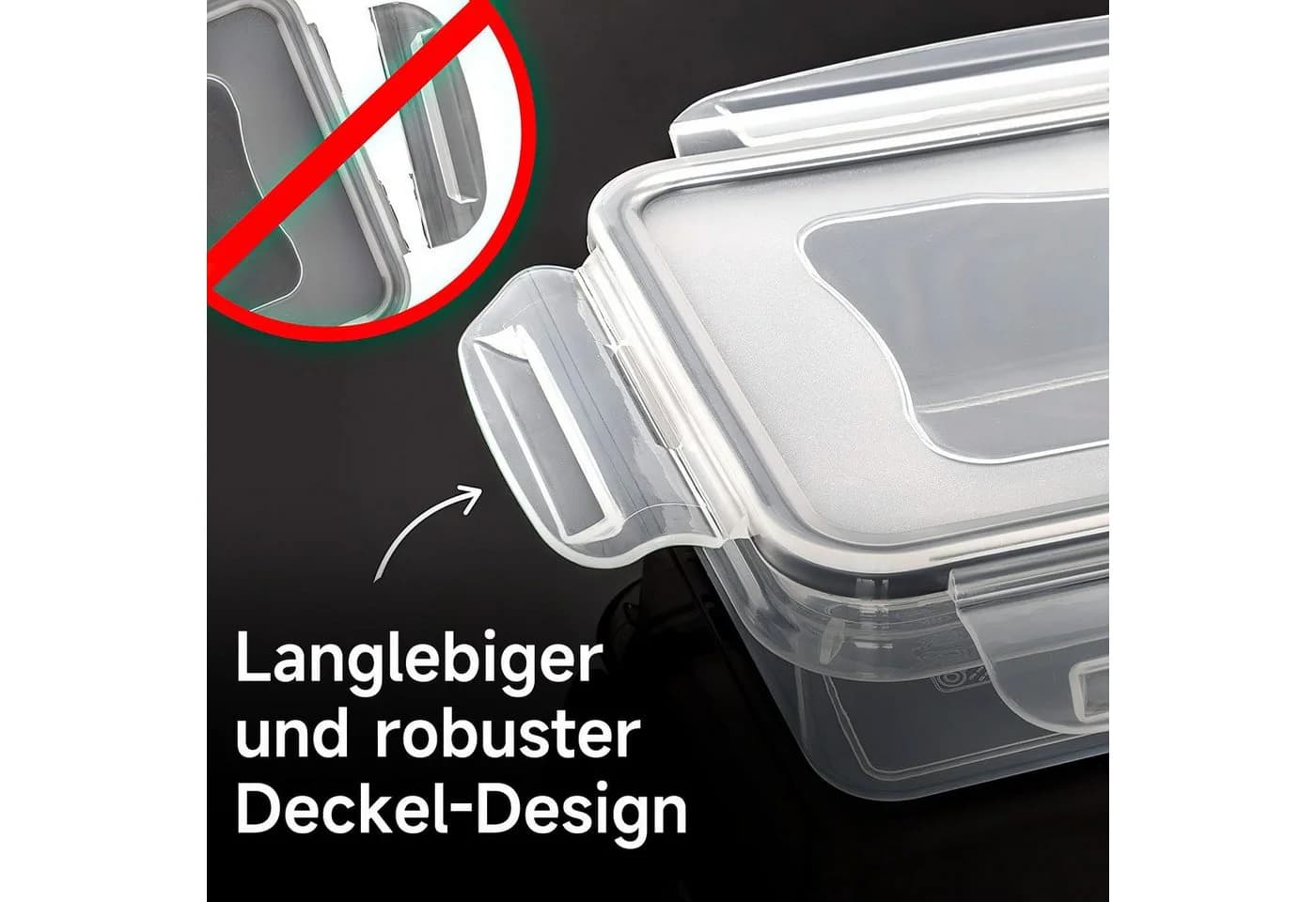 Kityhome Vorratsdosen Set 48-tlg. Luftdicht BPA-frei PP