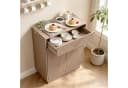 UEV Sideboard 70x94cm Moka Push-to-Open mit 2 Türen & Schublade Bild 4