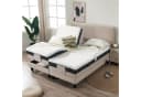 V6 Boxspringbett 209E Elektrisch Verstellbar Beige Bild 3