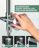 Rainsworth Duschsystem mit 25cm Regendusche und Handbrause Bild 1