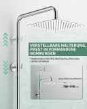Rainsworth Duschsystem mit 25cm Regendusche und Handbrause Bild 5