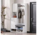 BBWL Garderobenschrank Garderobenset mit Sitzbank und Stauraum Bild 1