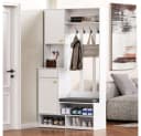 BBWL Garderobenschrank Garderobenset mit Sitzbank und Stauraum Bild 3