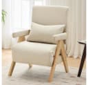 BBWL 3-in-1 Umbausessel Leinen Beige verstellbar Bild 3