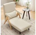 BBWL 3-in-1 Umbausessel Leinen Beige verstellbar Bild 5