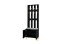 BBWL Garderobenleiste mit Schuhbank, Push-to-Open & goldenen Akzenten Bild 5