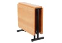 BBWL Ausziehbarer Klapptisch Natürliche Holzoptik Modern Bild 2