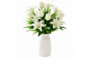 Fyrove Kunstblumenstrauß Weiß 2er Pack Bild 2