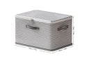 Fyrove Aufbewahrungsbox Grau Faltbar mit Deckel & Griffen Bild 2