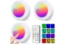 Fyrove LED Unterbauleuchte 3er Set RGB dimmbar mit Fernbedienung Bild 2
