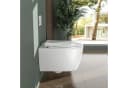 Rainsworth WC-Sitz D-Form mit Nano-Glasur & Soft-Close Bild 1