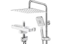Rainsworth Duschsystem mit Regendusche 25cm Chrom Bild 2