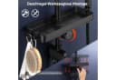Rainsworth Duschsystem Duschkopf Set Schwarz 3 Strahlarten Bild 1