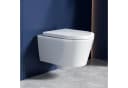 Rainsworth Flachspül-WC Hänge WC Spülrandlos Toilette 4.5/3L Bild 2