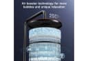 Rainsworth Duschsystem Schwarz 25cm Regendusche 3 Strahlarten Bild 5