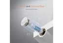 EMKE Duschsystem mit Thermostat und Regendusche Weiß Bild 5