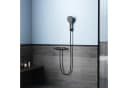 Rainsworth Brausegarnitur Duscharmatur mit Thermostat Schwarz Bild 1