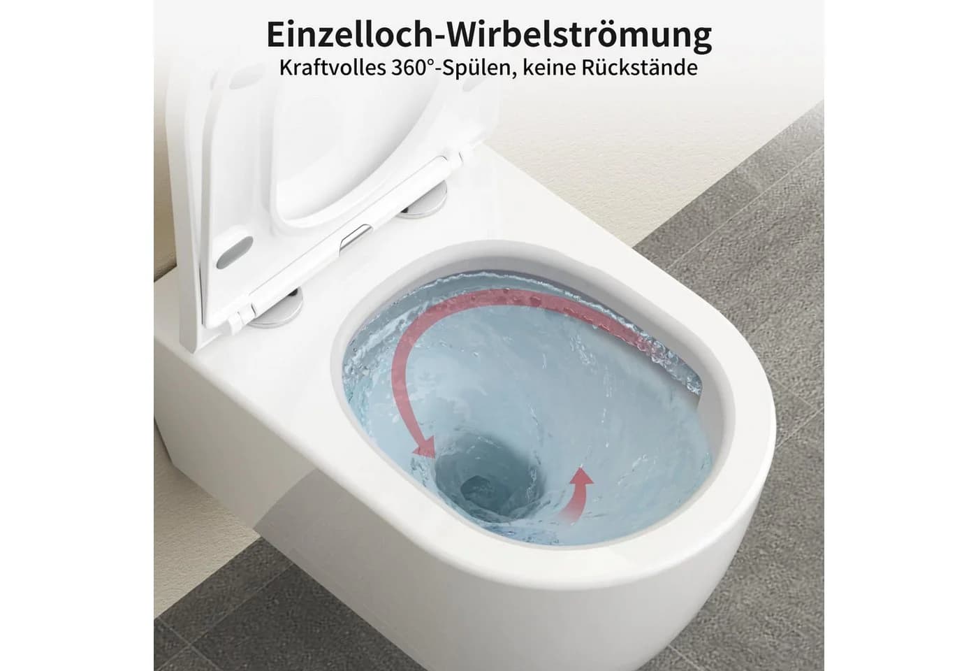 Rainsworth WC-Komplettset Vorwandelement wandhängend mit Absenkautomatik