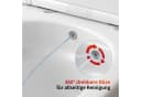 Rainsworth Hänge-WC spülrandlos mit Soft-Close & 360° Spülung Bild 3