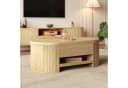 MODFU Couchtisch höhenverstellbar mit Holzoptik Bild 5